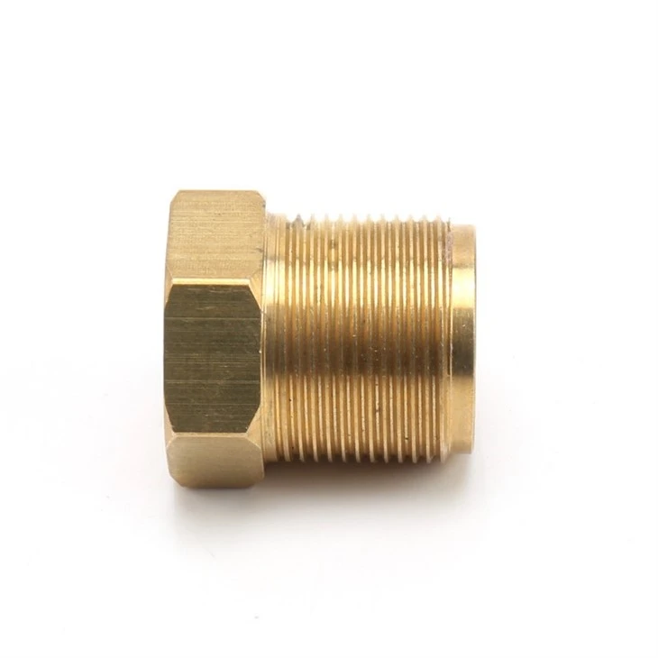 Brass Male To Female Threaded Adapters With Hex Base And Internal Bore suppliers